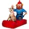 4.5ft. Airblown® Inflatable Christmas Rudolph & Yukon Cornelius on Sled
